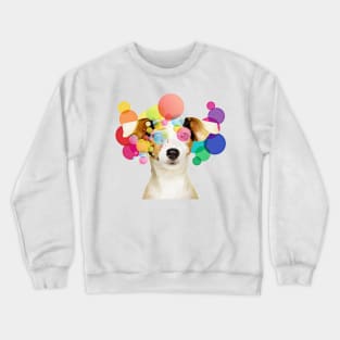 Pop Art Jack Russell Crewneck Sweatshirt